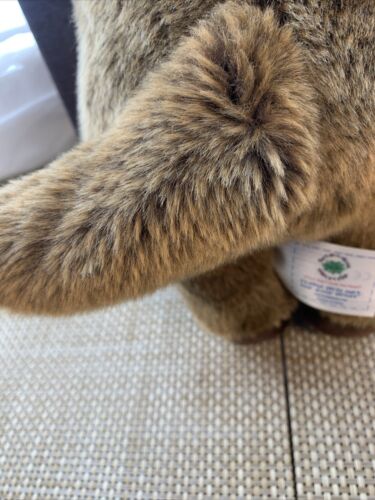 RARO Build-a-Bear St. Louis Zoo RIVER LONTER 14" marrone peluche castoro - Foto 8 di 18