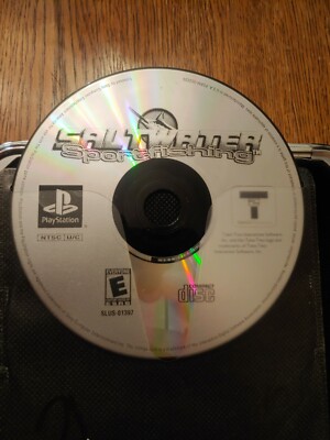 Saltwater Sportfishing Sony PlayStation 1 PS1 2001  disc only Fishing Video Game