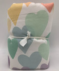 Pottery Barn Kids Evie Rainbow Heart Dream Puff Sham Euro Multi #9871A