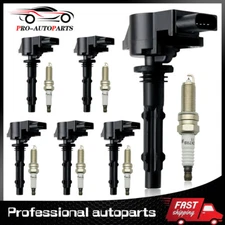 6X Ignition Coil + 6X Spark Plug for 2008 09 10 11 12 Mercedes-Benz C300 V6 3.0L