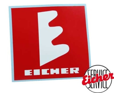 Aufkleber Eicher