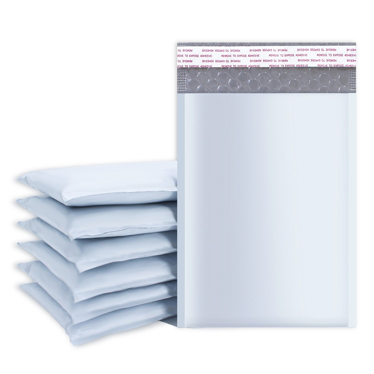 Size #4 Bubble Mailers (9.5x14.5 Inches) - Poly Envelopes, 100% Recyclable, 1000 Pack 10 thumbnail image