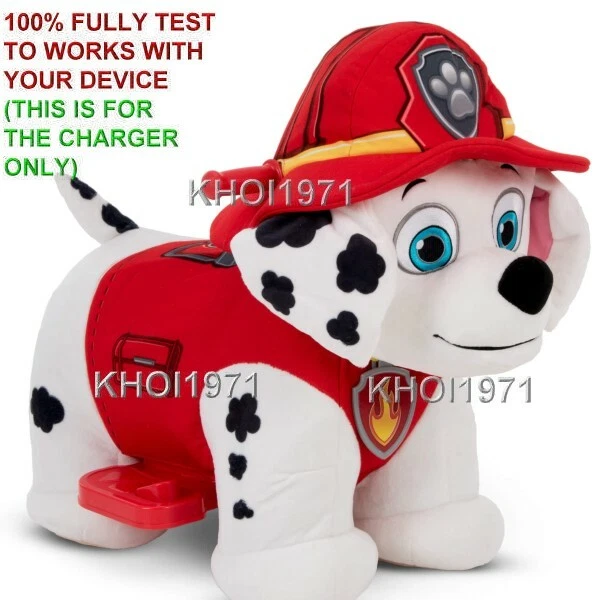 Paw patrol marshall cheap plush ride on