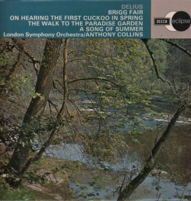 Delius(Vinyl LP)Brigg Fair/Cuckoo LSO Anthony Collins-Decca-ECS 633-UK--VG+/Ex