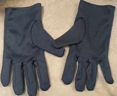 ladies Black Gloves Costume Accessory