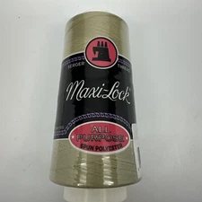Maxi Lock ~ Serger Thread   Khaki, 3000 yd
