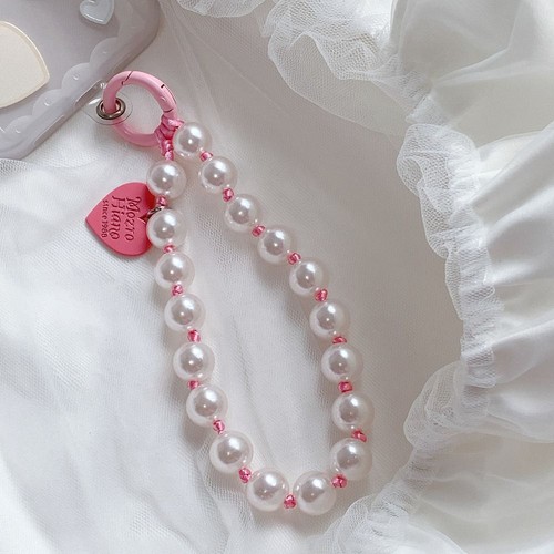 Fashion Phone Lanyard Colorful Beaded Pendant Lanyard Phone Wrist Strap - Photo 13 sur 20