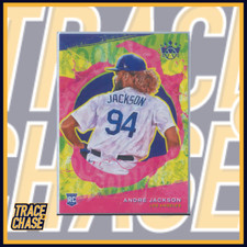 2022 Panini Diamond Kings Baseball Andre Jackson Rookies II #156 RC (A)