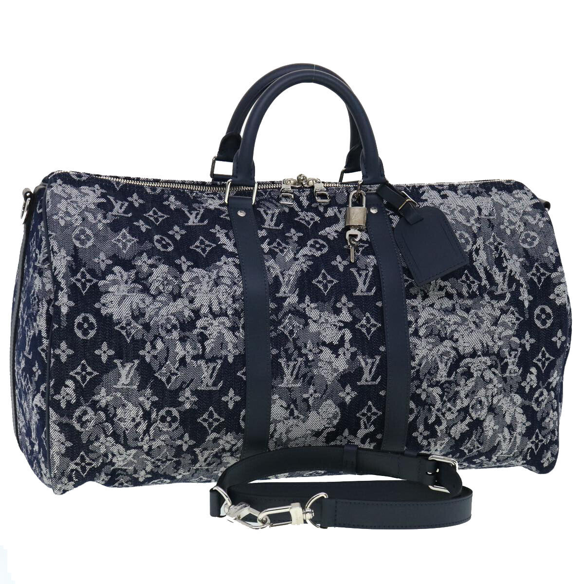 Shop Louis Vuitton Keepall bandoulière 50 (M59025) by design◇base