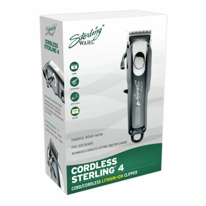 Wahl Professional Cord/Cordless Sterling 4 Clipper 8481 / Dual Voltage 100-240V