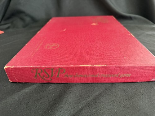1966 Selchow & Righter Co Scrabble Brand RSVP 3D Crossword Game Complete Nice - Picture 10 of 13