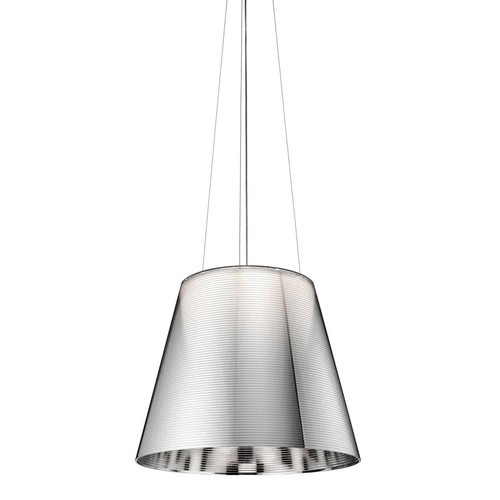 Flos F6257000 Ktribe Pendant Suspension Light S2, Aluminized Silver - 第 1/4 張圖片