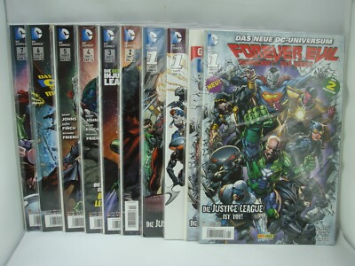 Forever Evil 1 - 7 plus 2 Variant Cover + Gratis Comic - 2014 - neu & ungelesen