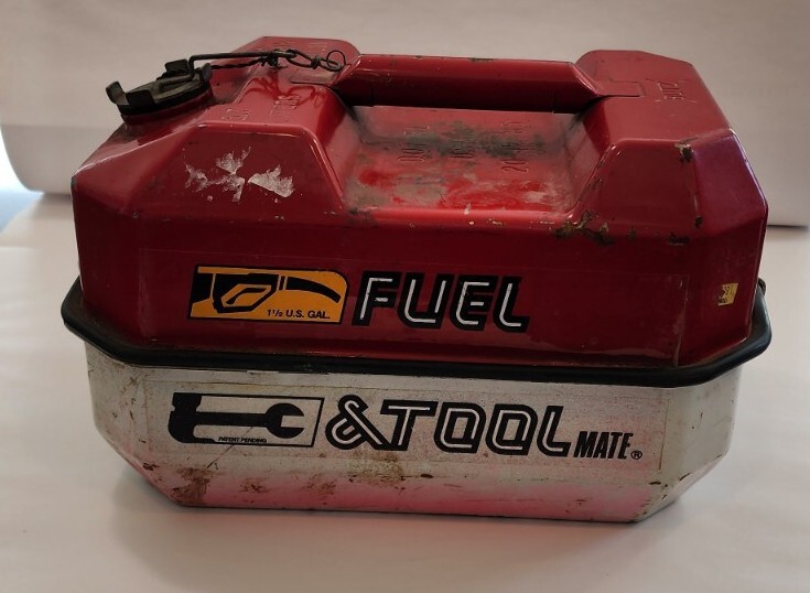 Blitz Fuel and Tool Mate Gas Can Tool Box USMC eBay