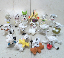 Disney 101 Dalmatians McDonald's Happy Meal Toys No Repeats Vintage Dog Toy Lot