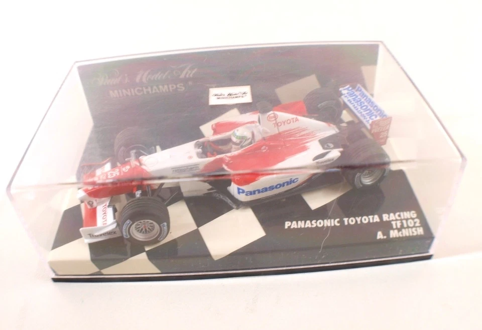 Minichamps F1 Panasonic Toyota Racing TF102 McNish 1/43 Nuovo In Scatola - Immagine 2 di 4