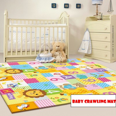 Baby Play Mat Cartoon Interlocking Foam Floor Tiles Crawling Mats