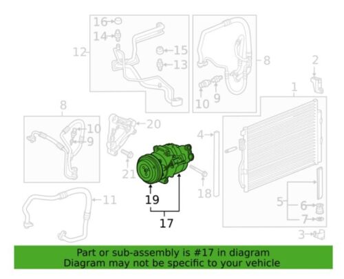 New Genuine GM OEM Air Conditioning Compressor Kit 42783863 Chevy Sonic 2013-18 - Picture 3 of 8