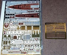 Ätzteilset von Eduard für U-VIIC/41 U-Boot 1/72 (Revell)