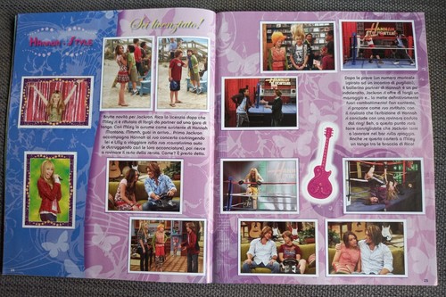 Album figurine stickers Hannah Montana + Poster, Panini 2008, Completo - Foto 16 di 22