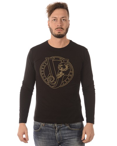 Versace Jeans Couture nero da uomo polo maglietta - Magliette uomo • ZOOT.it
