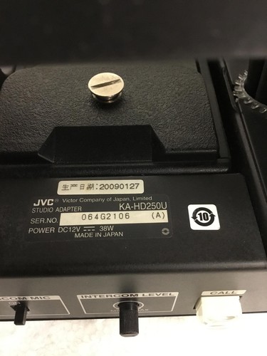 Jvc Ka-HD2FOR 50U Studio Adapter Kit For Gy-Hd250u Camera WORKS FREE SHIIPPING - Picture 7 of 13