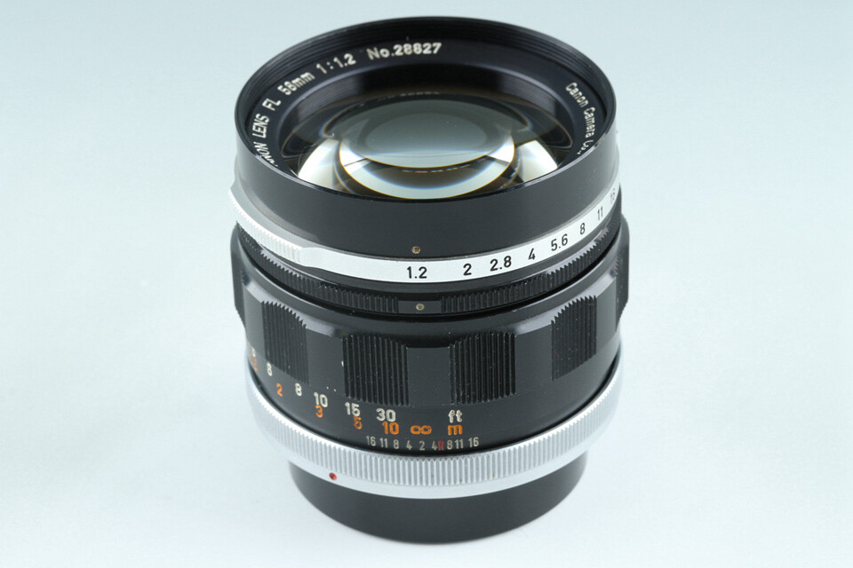 Canon FL 58mm F/1.2 Lens #40417 F4 | eBay