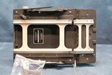 Graflex 4x5 Crown Speed Graphic Front Door Carriage Rails Rear Guides damaged.