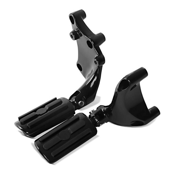 Sozius Fussrasten Set Mit Halter FüR Harley Sportster 1200 Roadster 17-20 BL1-image