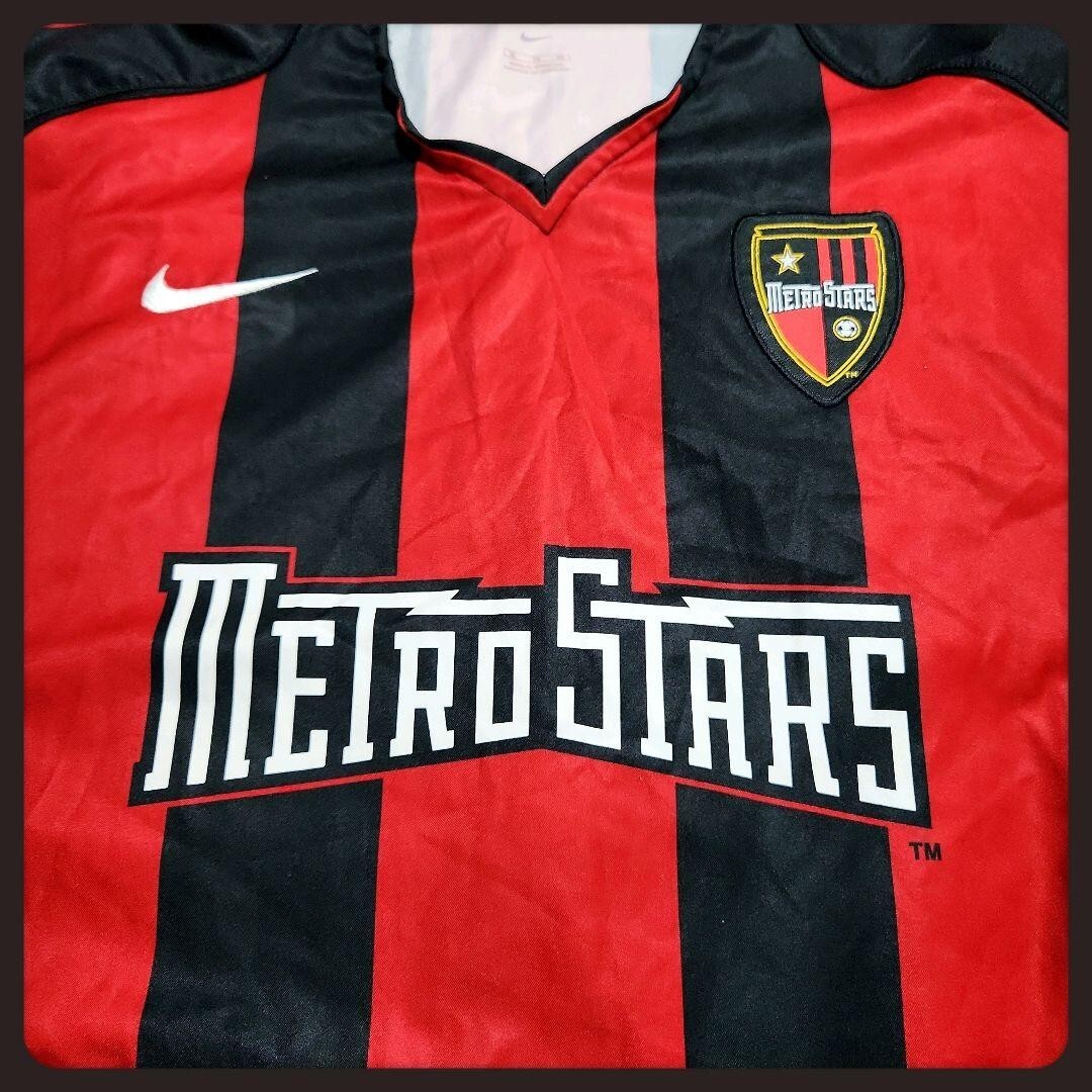 NEW YORK METROSTARS 2005 Vintage Home Soccer Shirt Jersey