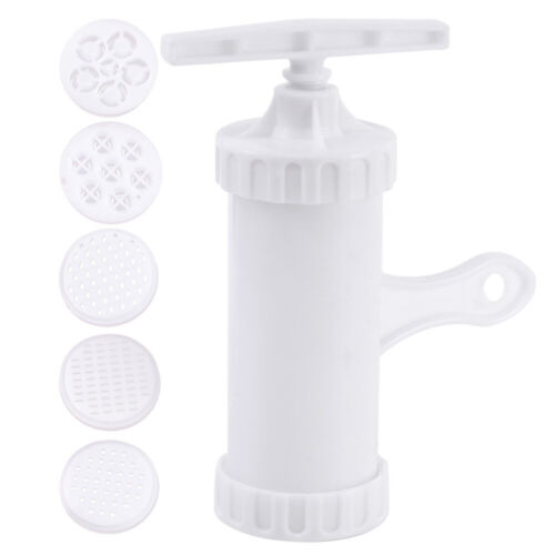 2 Pcs Home Pasta Machine Noodle Pressing Maker with Molds Head Household