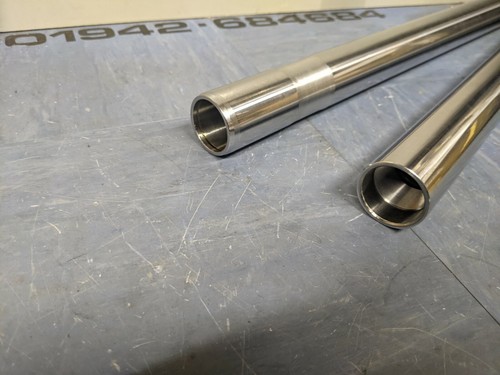 Yamaha RD250 RD400 C/D fork tubes, forks , A new pair of 34mm stanchions - Picture 2 of 2