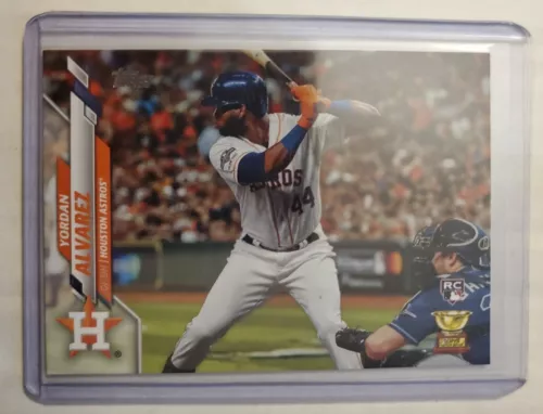 Yordan Alvarez RC 2020 Topps CompleteSet Photo Variation SP Houston Astros #276