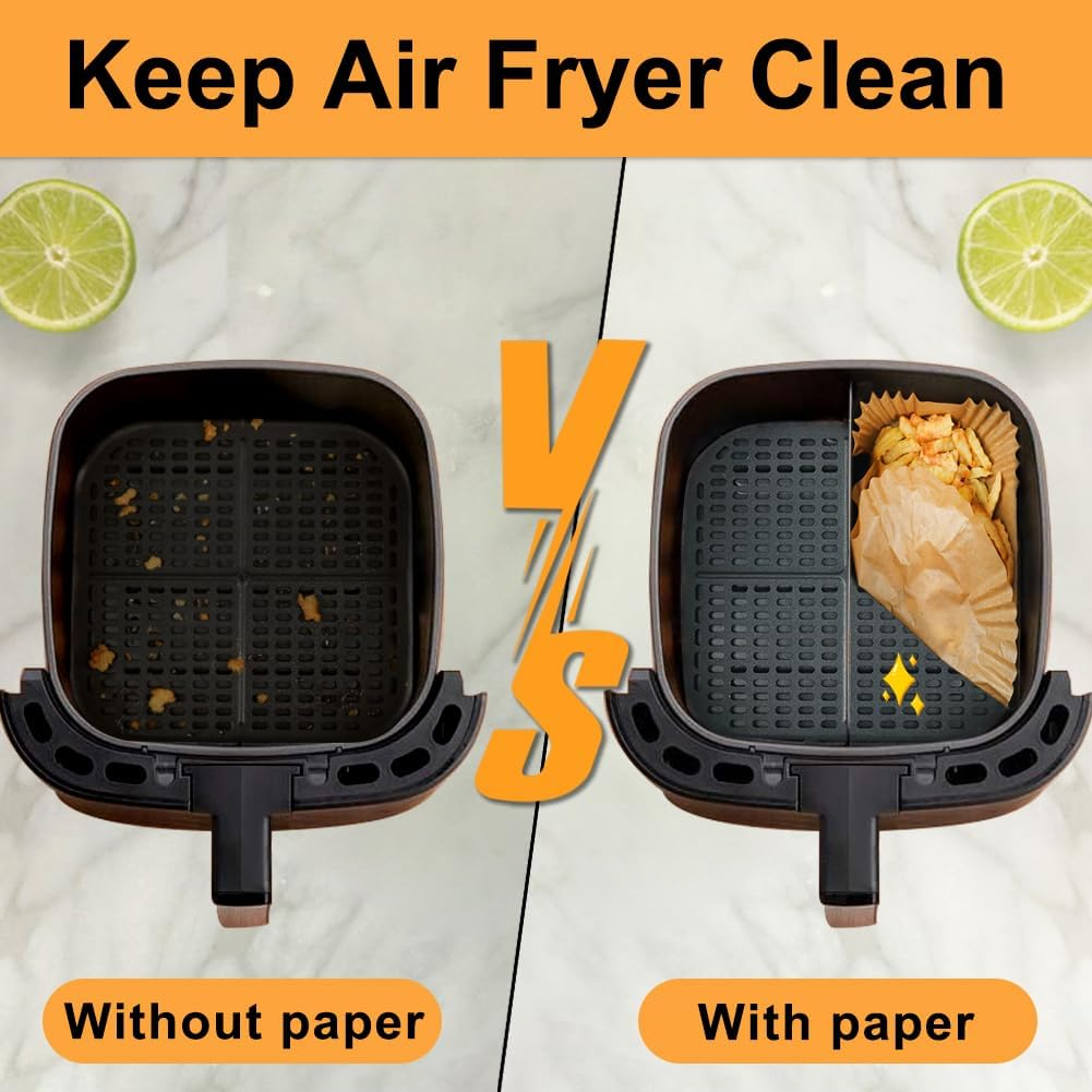 Air Fryer Liners for Tefal Easy Fry XXL 2In1 Digital Dual Air Fryer 3