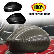 Side Mirror Cover Caps Fits Mazda Mx-5 Miata 2016-2023 Carbon Fiber Black 2 Pcs Side Mirror Cover Caps Fits Mazda Mx-5 Miata 2016-2023 Carbon Fiber Black 2 Pcs