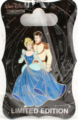 New WDI D23 2017 Princess Cinderella & Prince Charming Dancing Pin