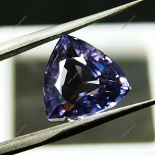 8 Ct Natural Alexandrite Rare Color Change Trillion Cut Certified Loose Gemston