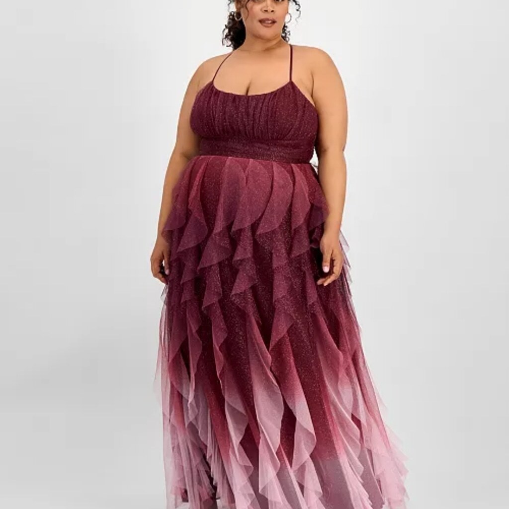 glitter mesh formal dress Colors 3139 Long Formal Sequin Glitter Mesh Prom Dress main image 1