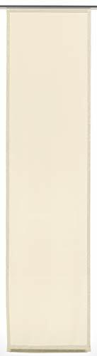 Gardinia Flächenvorhang Stoff Basic beige 60 x 245 cm (o1w)