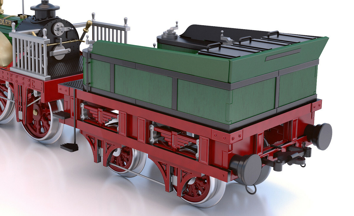 OcCre Adler 蒸気機関車 1/24 OcCre Adler 蒸気機関車 1/24 OcCre 54001 - Adler Locomotive