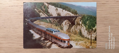 Postkarte Stoney Creek Bridge Highest Bridge  Canadian Pacific Riy The Canadian
