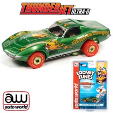 NEW Auto World Thunderjet R33 Speedy Gonzales - 1970 Chevy Corvette HO Slot Car