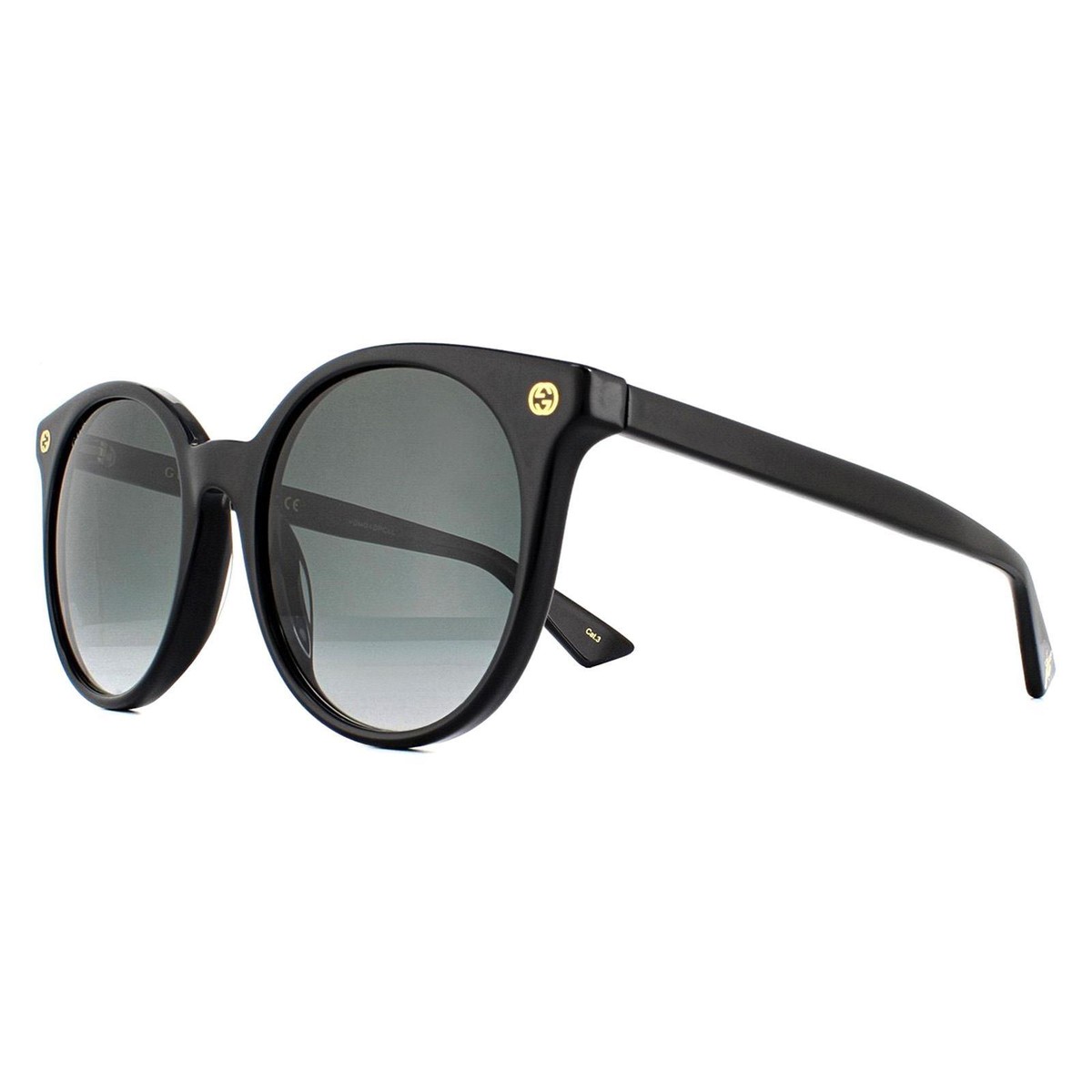 gucci gg0091s 001 black 52 20