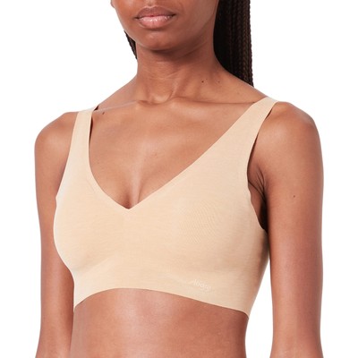 Sloggi Zero Feel Natural Top Ohne Bügel Damen BH Größe: XS