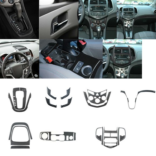 Chrome Rocker Molding Trim Kit for Chevrolet Sonic 2012, 2013, 2014, 2015, 2016, 2017, 2018, 2019