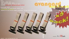10 pin to 16 pin 5 pack Eurorack Module Power Ribbon Cable A15 6"   Avangard