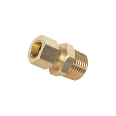 Compressor Adapter Connector Fitting 1/8'' OD Compression Tube Size X 1/8'' NPT