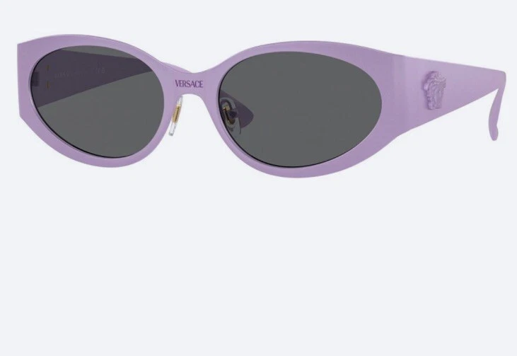 Versace Purple Oval Sunglasses for Women for sale | eBay display picture 3