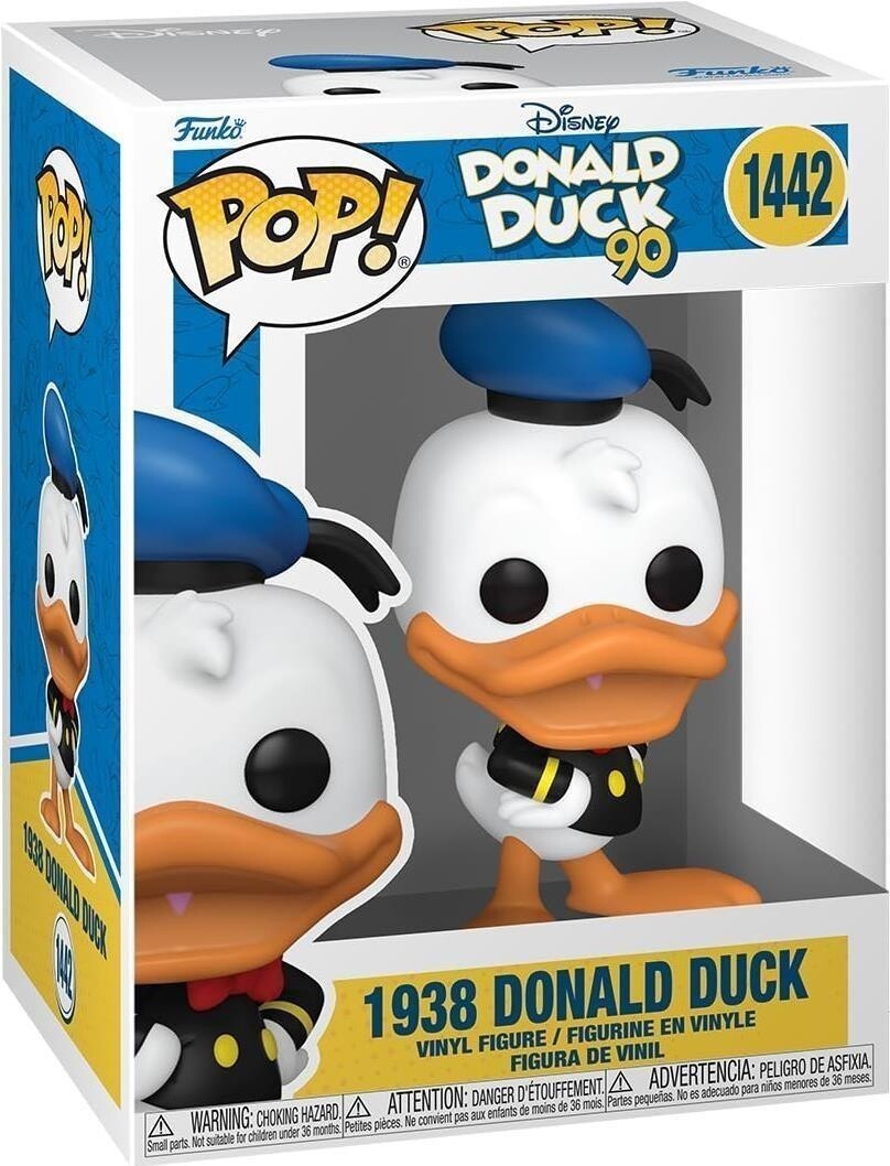 7056306 Merchandising Disney: Funko Pop! Donald Duck 90 - Donald Duck (1938) (Vi