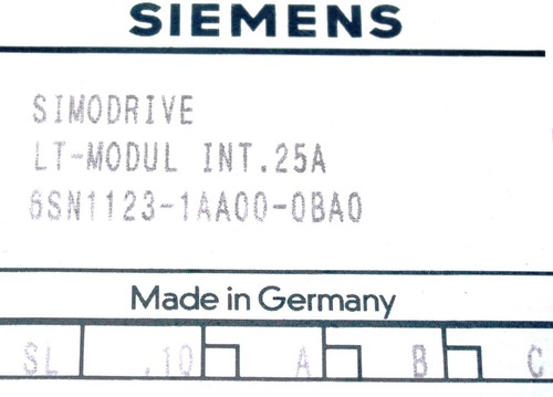 Siemens 6SN1123-1AA00-0BA0 [PZ6] - Foto 2 di 2